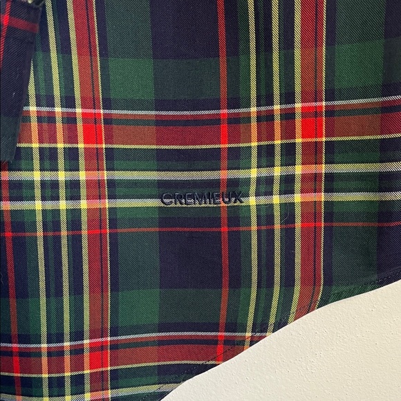Daniel Cremieux Men's Plaid Shirt - Green and Red - Picture 4 of 7